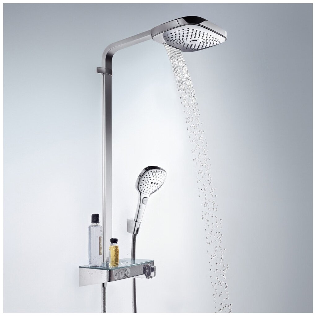 Душевая стойка Hansgrohe Raindance Select E 300 3jet 27127400 Showerpipe, хром