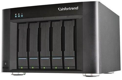 GSEP1050000C-8U32 Infortrend EonStor GSe Pro 100 5bay. desktop cloud-integrated unified storage supports NAS SAN obj