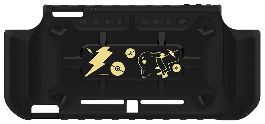 Nintendo Switch Чехол Hori Hybrid system armour (Pikachu Black & Gold) для Switch Lite (NS2-077U)