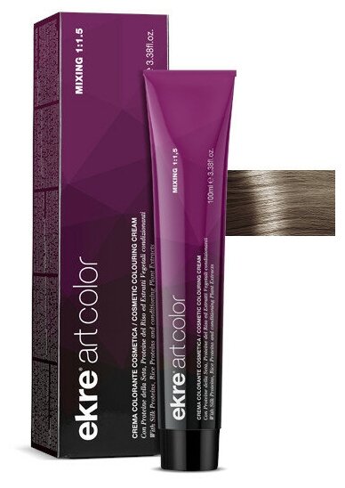 Краска для волос Artcolor Hair Colour Cream Ekre 7.1 Пепельный блондин, 100 мл