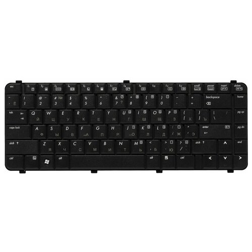 Клавиатура для ноутбуков HP Compaq 6530S, 6730S RU, Black клавиатура для ноутбуков hp compaq nc2400 with point stick ru black