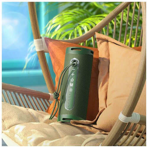 Музыкальная переносная колонка блюту портативная беспроводная AUX TWS Bluetooth FM USB microSD для телефона Айфон и Андроид 230000₽