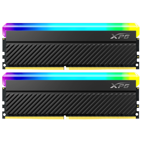 Оперативная память XPG (16 ГБ x 2 шт.) DDR4 3600 МГц DIMM CL18 AX4U360016G18I-DCBKD45G модуль памяти adata xpg spectrix d45g 16gb 8gb x2 ddr4 3600 ax4u36008g18i dcbkd45g