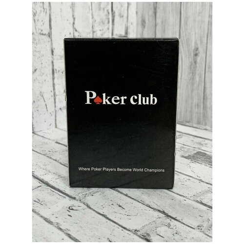 Карты игральные пластиковые для покера PokerClub