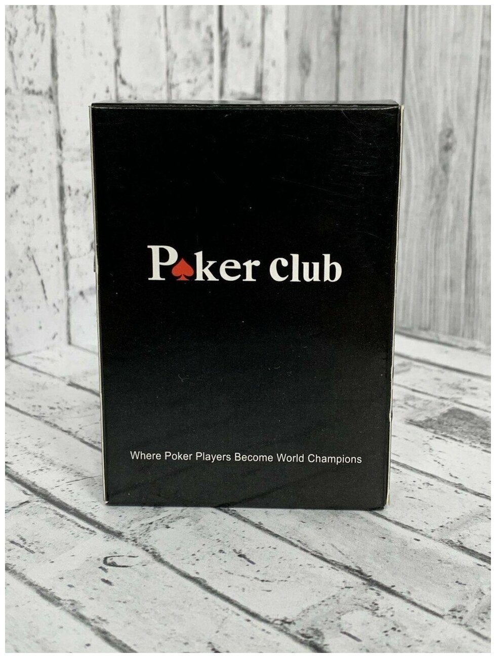 Карты игральные пластиковые для покера PokerClub