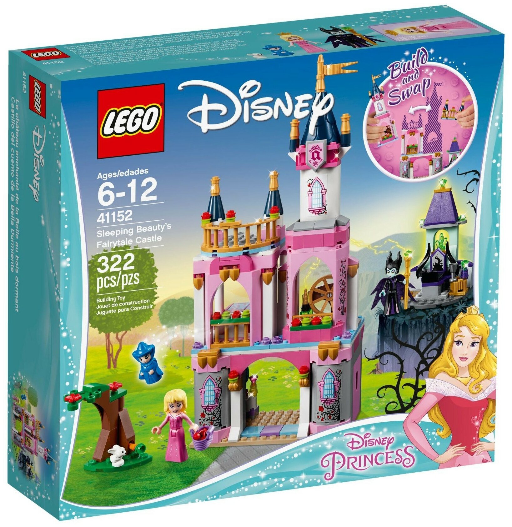 LEGO Disney Princess 41152 Сказочный замок Спящей Красавицы, 322 дет.