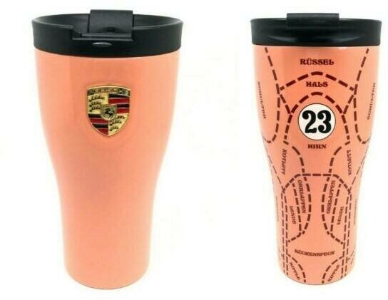 Термокружка Porsche Thermal Beaker 450 мл, Martini Racing, Pink, WAP05060250PPCN - фотография № 3