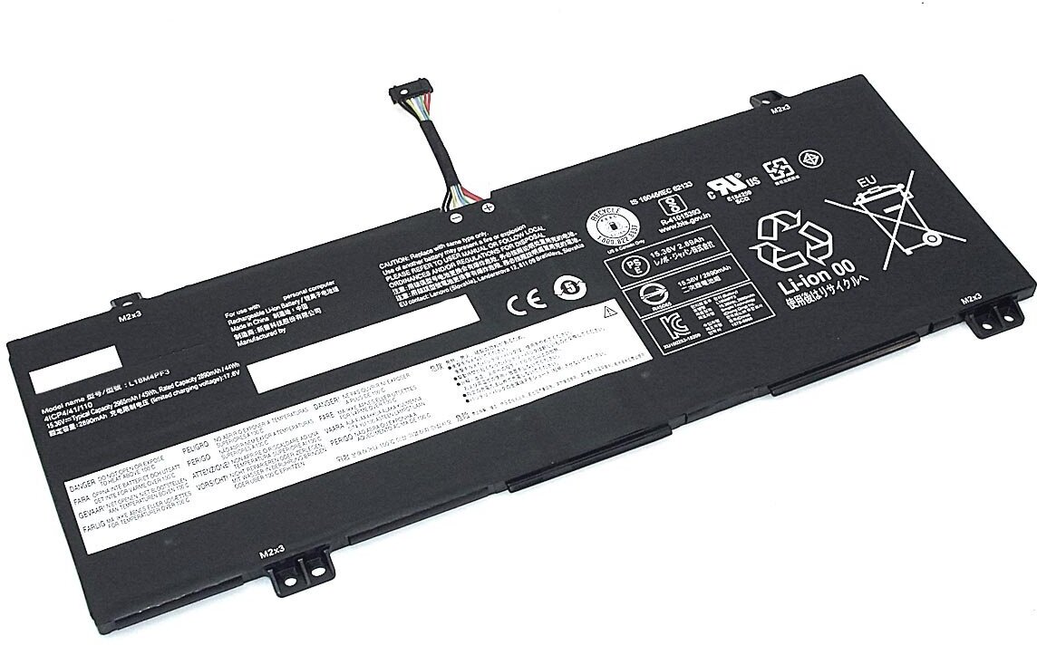 Аккумулятор L18C4PF3 для ноутбука Lenovo IdeaPad C340-14API 15.36V 45Wh (2964mAh) черный