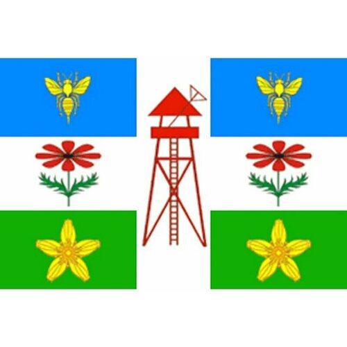 Флаг Бесстрашненского сельского поселения флаг новодевяткинского сельского поселения