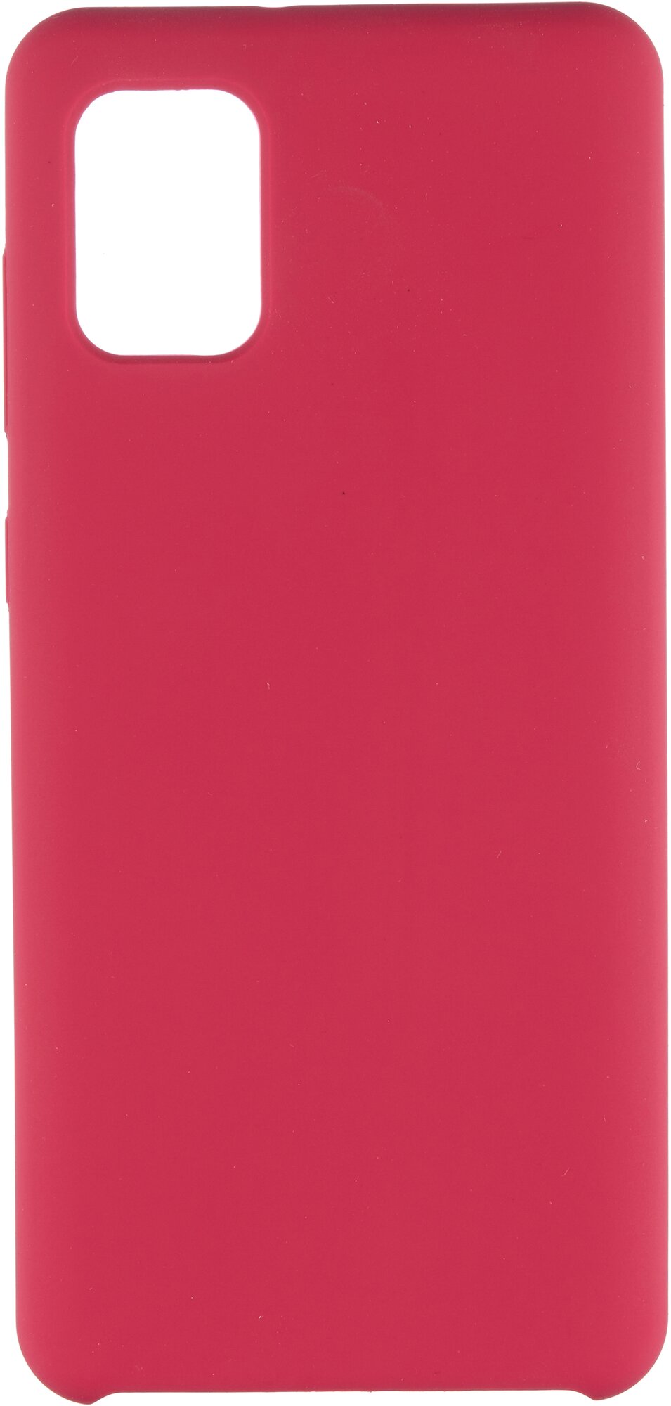 Накладка силикон Deppa Liquid Silicone для Samsung Galaxy A31 A315 Красная арт.87677