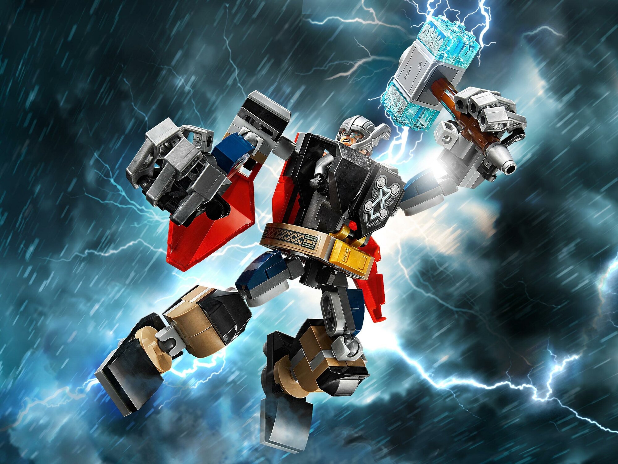 Конструктор LEGO Super Heroes Тор: робот - фото №10