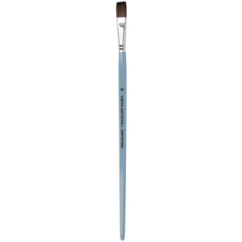 Кисть синтетика VISTA-ARTISTA 70112-16 плоская длинная ручка №16