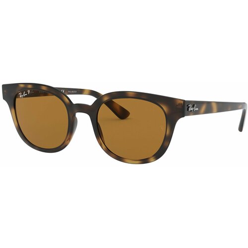Солнцезащитные очки Ray-Ban, коричневый ray ban highstreet rb 4324 710 83