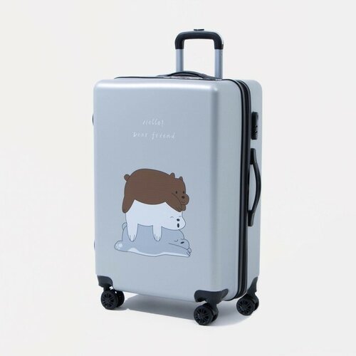 фото Чемодан , серый нет бренда