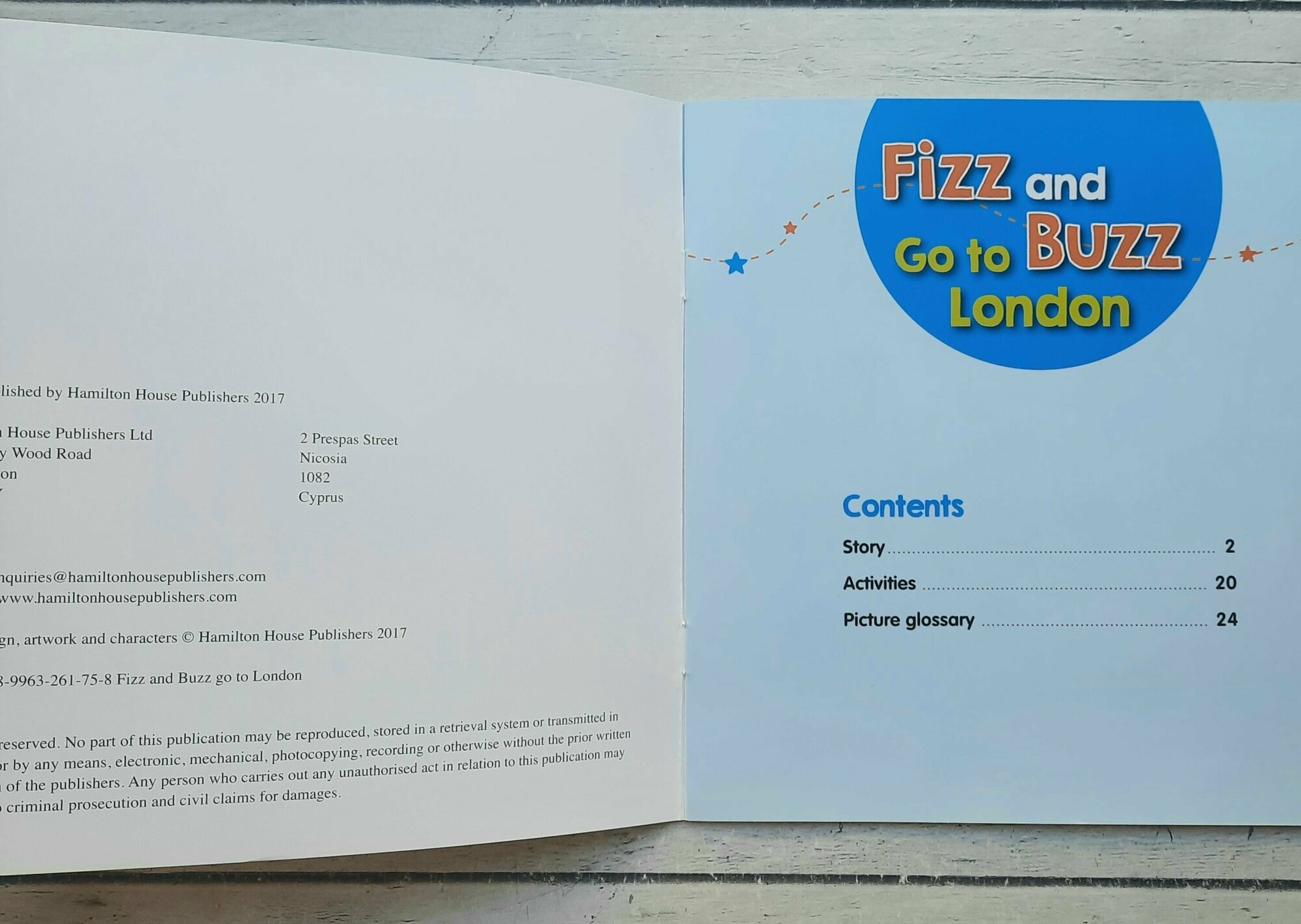 Книга Fun With Fizz - Reader - Fizz in London - фото №2