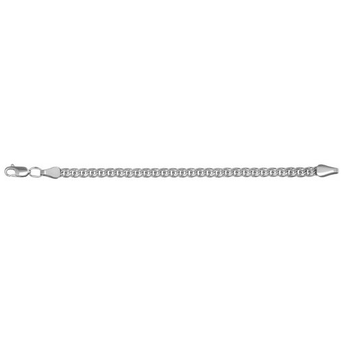 Серебряная цепь плетение бисмарк 0041050-00245 POKROVSKY