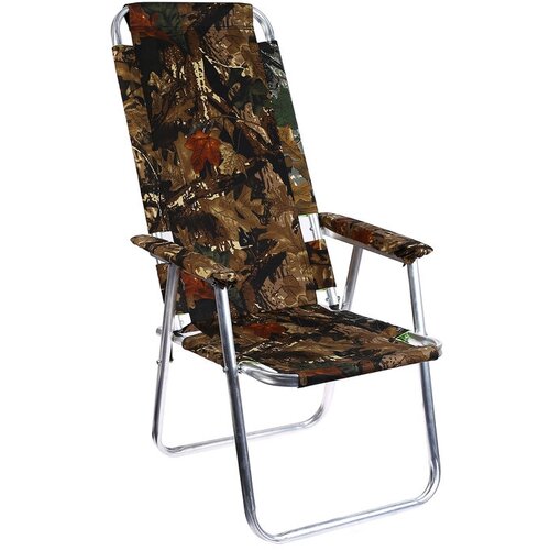 Кресло-шезлонг №3 «Медведь», до 120 кг, цвет микс