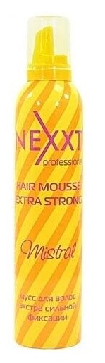 Nexxt Professional Мусс для волос, экстра сильная фиксация, 200 мл