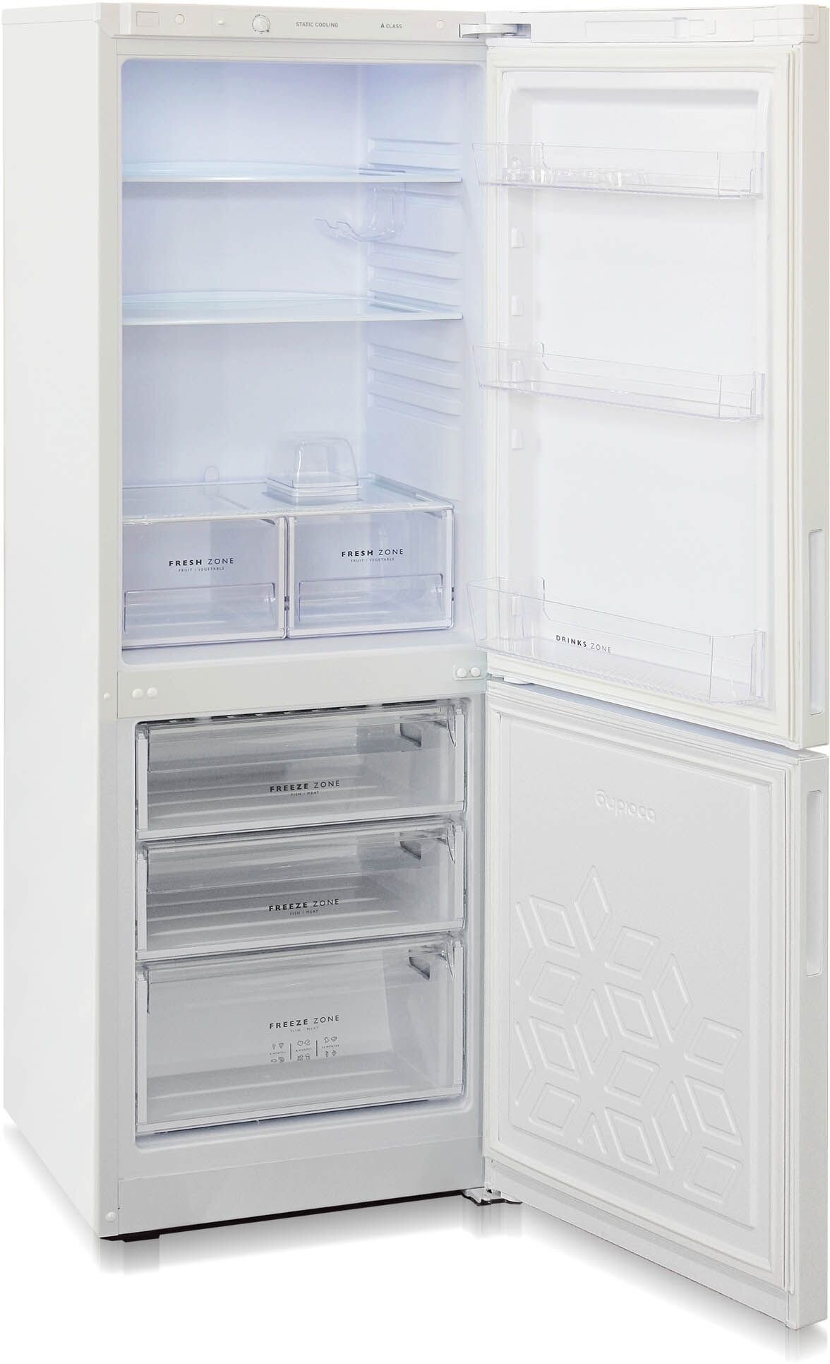 Двухкамерный холодильник Бирюса 6033 - фотография № 5