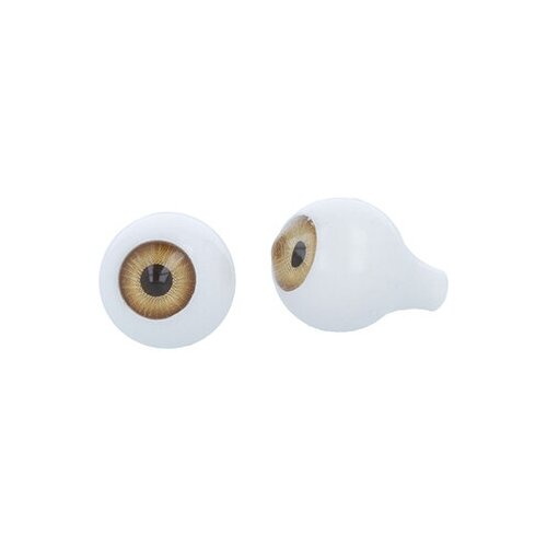 Padico Co Глаза акриловые для кукол №1 2 шт 8мм карие 406116