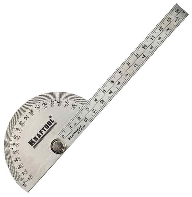 Транспортир KRAFTOOL Protractor 145 мм 34290