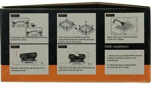 Кулер для процессора ID-Cooling DK-01S Socket 775/1150/1151/1155/1156/2066/AM2/AM2+/AM3/AM3+/FM1/FM2/FM2+ - фото №20