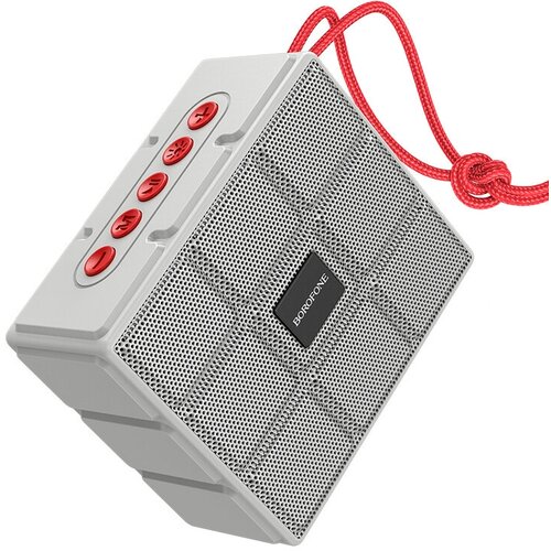 Колонка портативная BOROFONE BR16 5W 1200mAh серый 136400₽