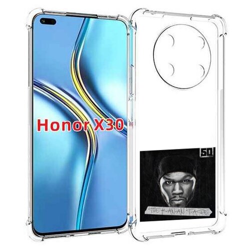 чехол mypads 50 cent candlewick для honor x30 magic4 lite 5g задняя панель накладка бампер Чехол MyPads 50 Cent - The Kanan Tape для Honor X30 / Magic4 Lite 5G задняя-панель-накладка-бампер