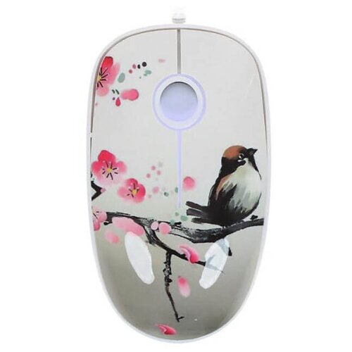 Мышь проводная QUMO Office M43 Serenity белый 121400₽