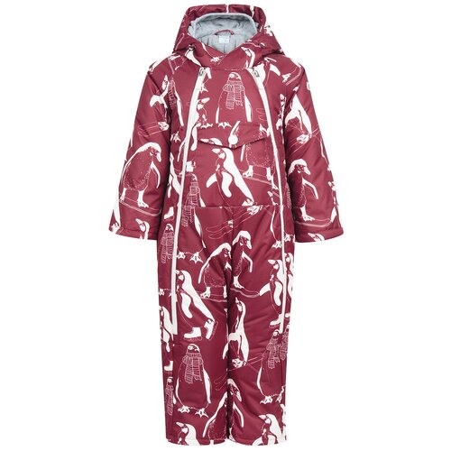 фото Комбинезон boom! by orby размер 86, бордовый