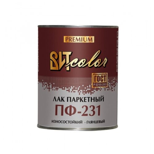 Лак паркетный ПФ - 231 ВИТ color 0,8 кг