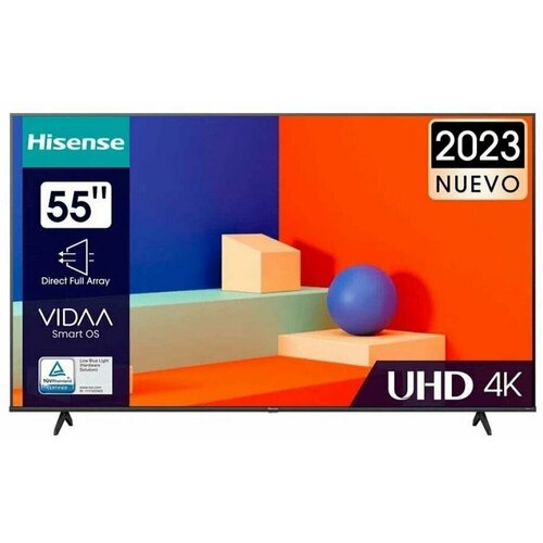 Телевизор Hisense 55A6K, черный телевизор hisense 55a6k