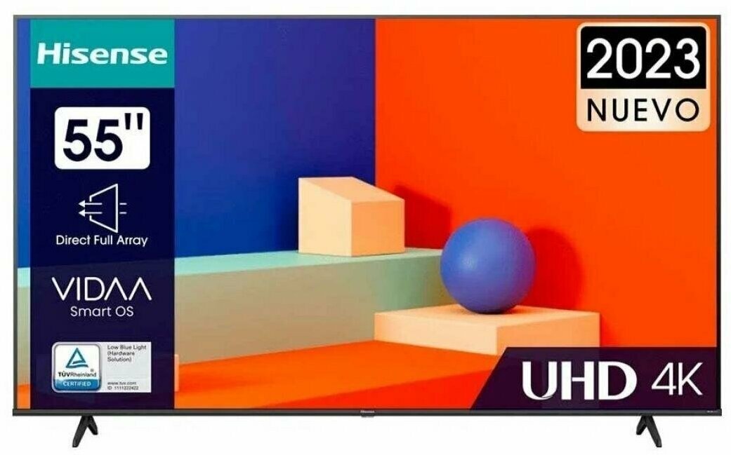 Телевизор Hisense 55A6K черный