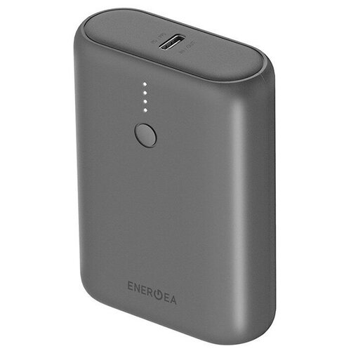 Внешний аккумулятор EnergEA Внешняя аккумуляторная батарея EnergEA Compac MINI2 10000, USB-C PD18 In/Out +USB QC3.0/SCP, серый