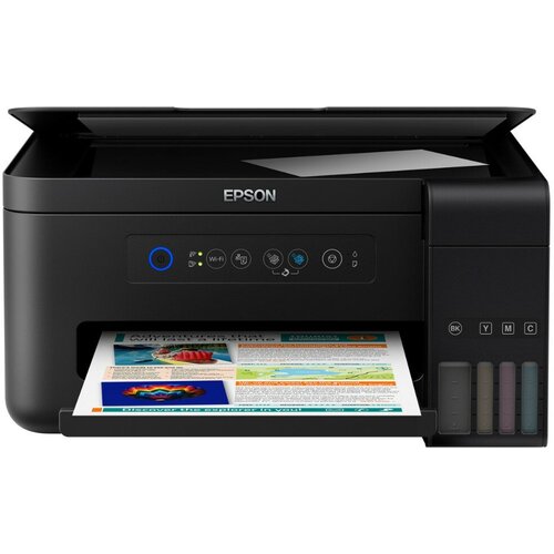 МФУ струйный Epson L4150 A4 WiFi USB черный