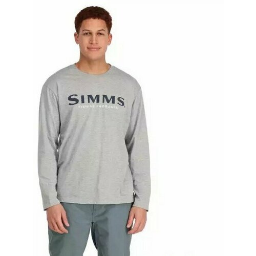 Футболка Simms, размер XL, серый women two piece solid tracksuits long sleeve o neck shirt