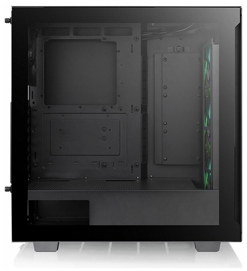 Корпус ATX Thermaltake CA-1S3-00M1WN-03 черный, без БП, с окном, 2*USB 2.0, USB 3.0, audio - фото №12