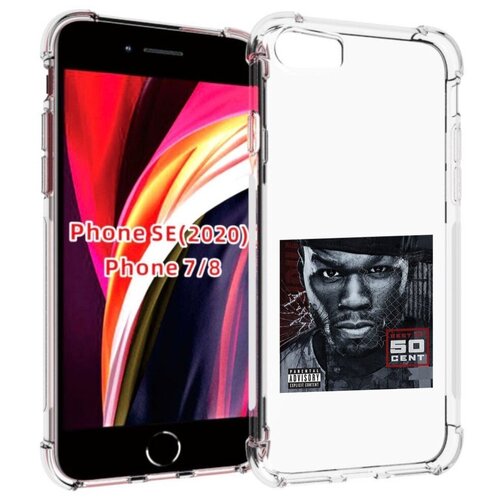 Чехол MyPads 50 Cent - Best Of для iPhone 7 4.7 / iPhone 8 / iPhone SE 2 (2020) / Apple iPhone SE3 2022 задняя-панель-накладка-бампер