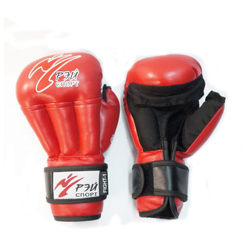 Перчатки для Рукопашного боя Рэй-Спорт FIGHT-1 6oz р.XS красные