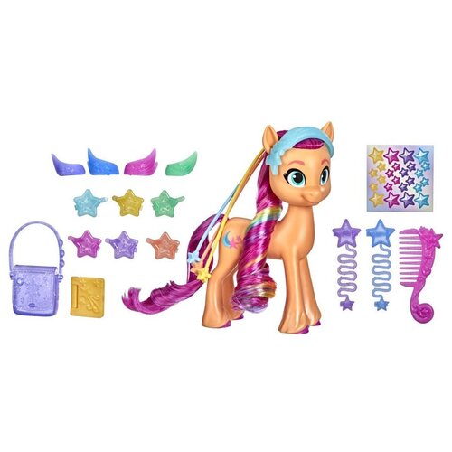 My Little Pony Игрушка My Little Pony Радужные волосы Санни F1794