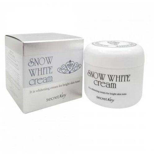 Крем/ Snow White Cream Secret Key /50г/крем увлажняющий/корейская косметика/Корея/крем мягкий