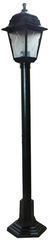 Uniel Светильник садово-парковый UUL-A01T, E27, 60 Вт, цвет арматуры: черный, цвет плафона бесцветный