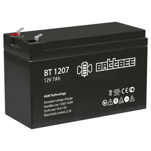 Аккумулятор BattBee BT 12-7 (12V 7Ah)