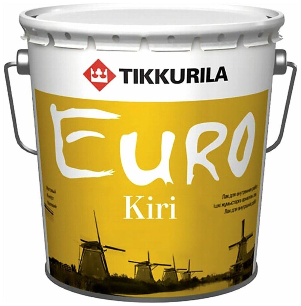 Паркетный лак Tikkurila Euro Kiri