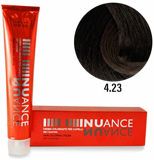 Nuance Крем-краска для волос с керамидами, 4.23 шоколадный, 100 мл