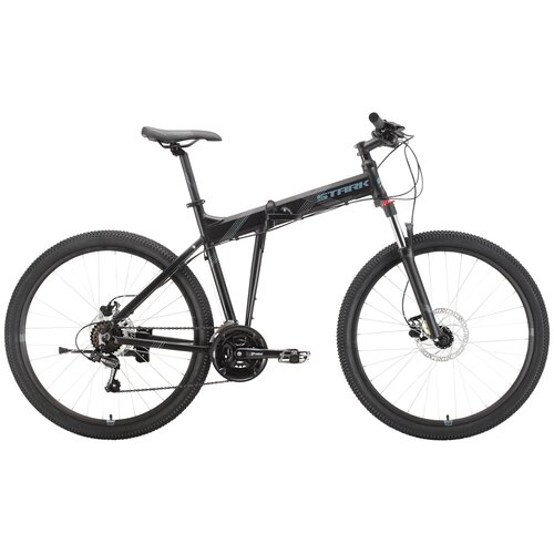 фото Складной велосипед stark cobra 27.2 hd (2021)(18 / черный-серый/18)