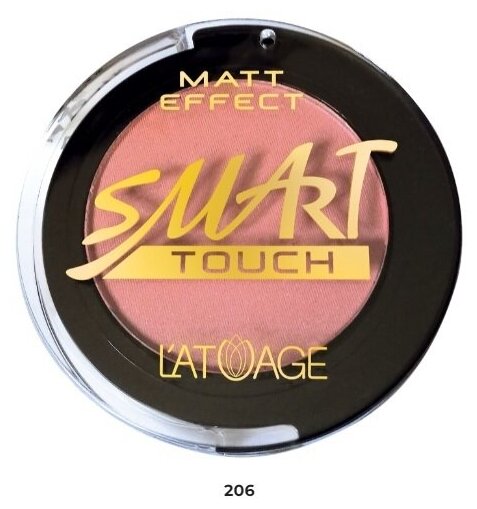 L'atuage "Smart Touch" Румяна компактные №206 (L'atuage)