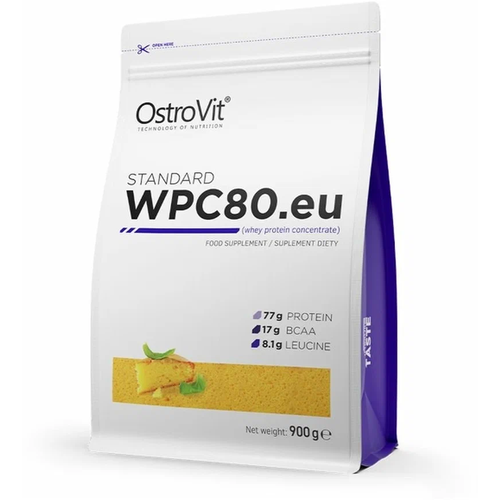 фото Ostrovit wpc 80 (900 гр) (бисквит)