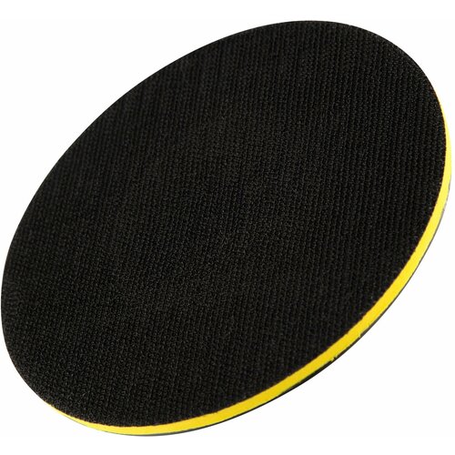 Насадка мягкая для дрели и УШМ с липучкой и адаптером 125 мм 5 мм Kranz оснастка для шлифовальной машины 209₽