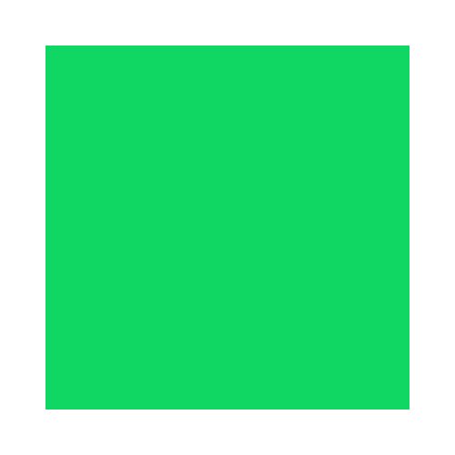 Фон бумажный FST 3,55x15m CHROMAGREEN 1010 хромакей зелёный